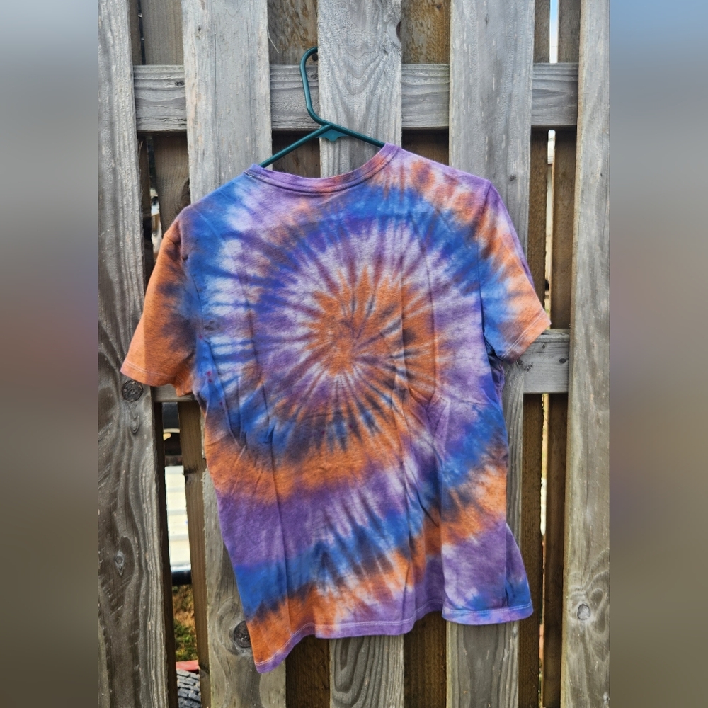 Upcycled tie dyed Calvin Klein t shirt